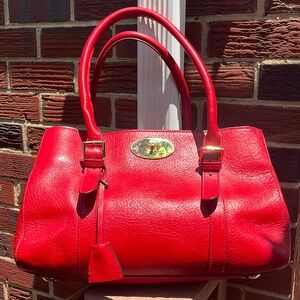 MULBERRY LEATHER TOTE if you know you know